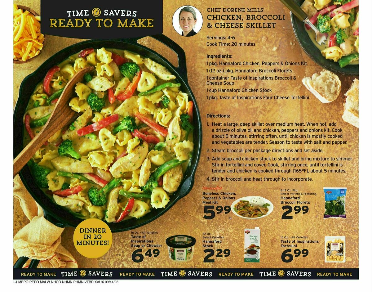 Hannaford Weekly Ad from September 14