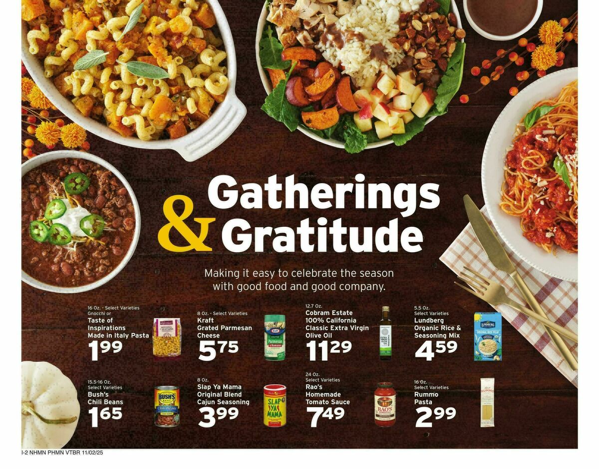 Hannaford Weekly Ad from November 2