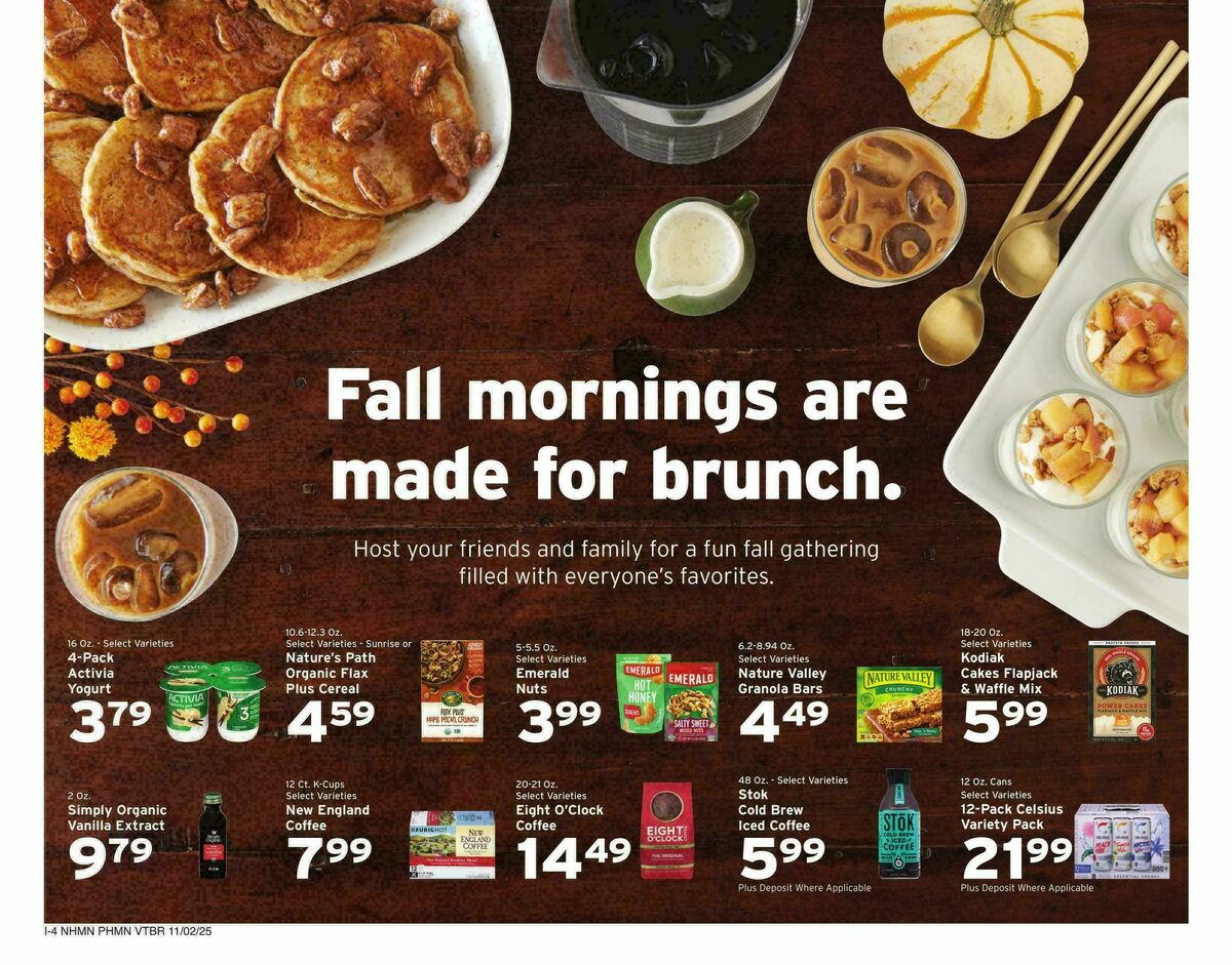 Hannaford Weekly Ad from November 2
