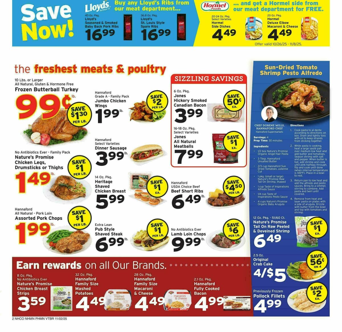 Hannaford Weekly Ad from November 2