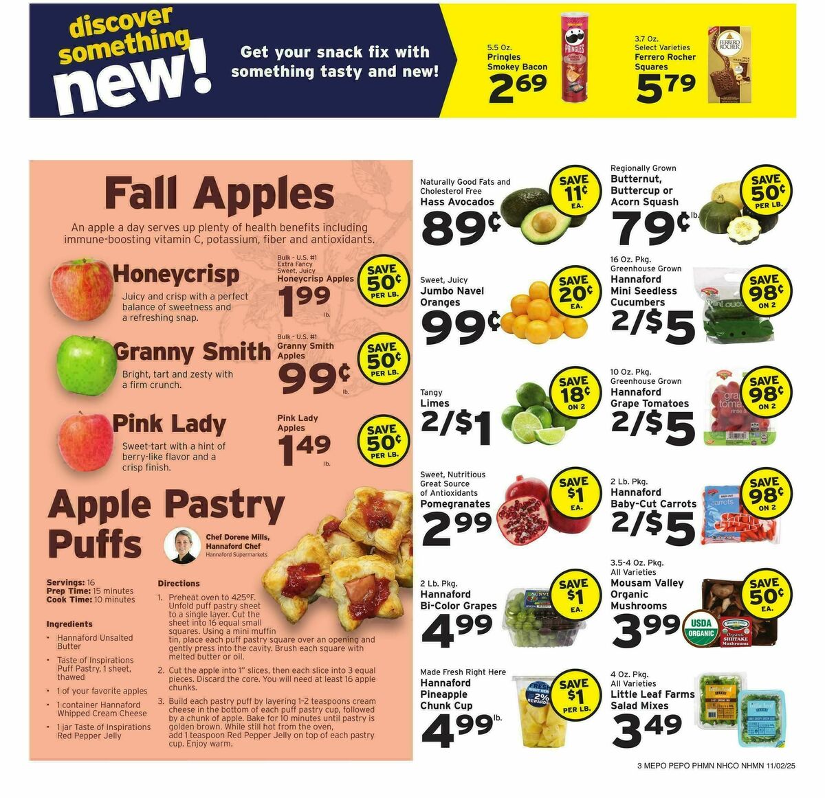 Hannaford Weekly Ad from November 2