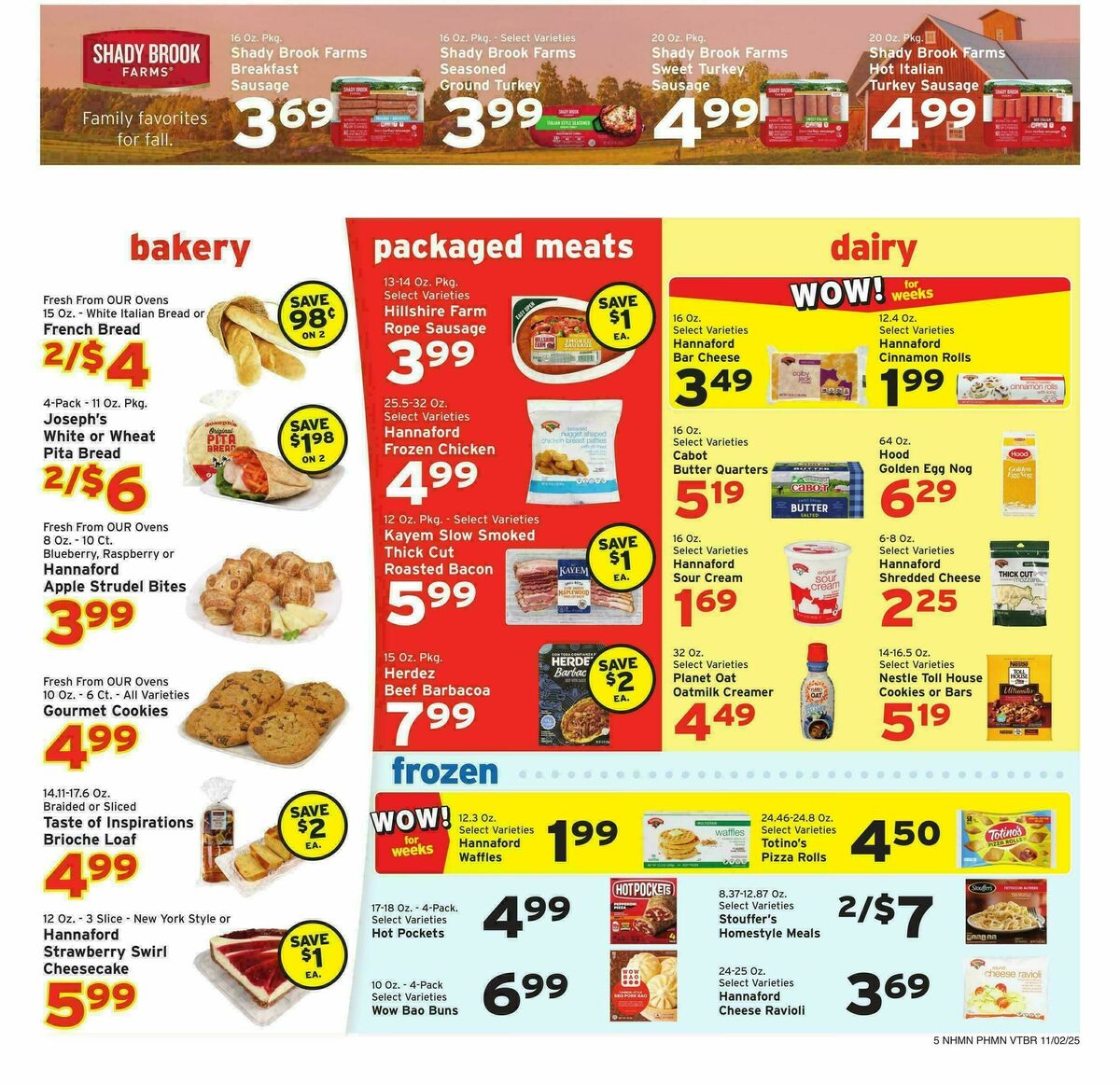 Hannaford Weekly Ad from November 2