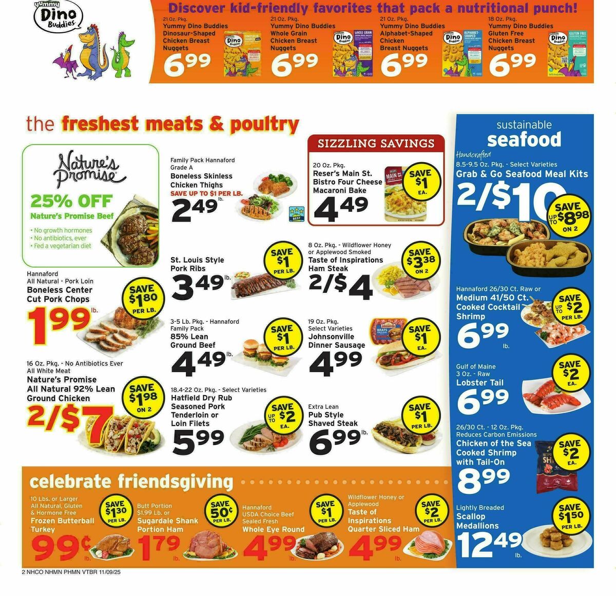 Hannaford Weekly Ad from November 9