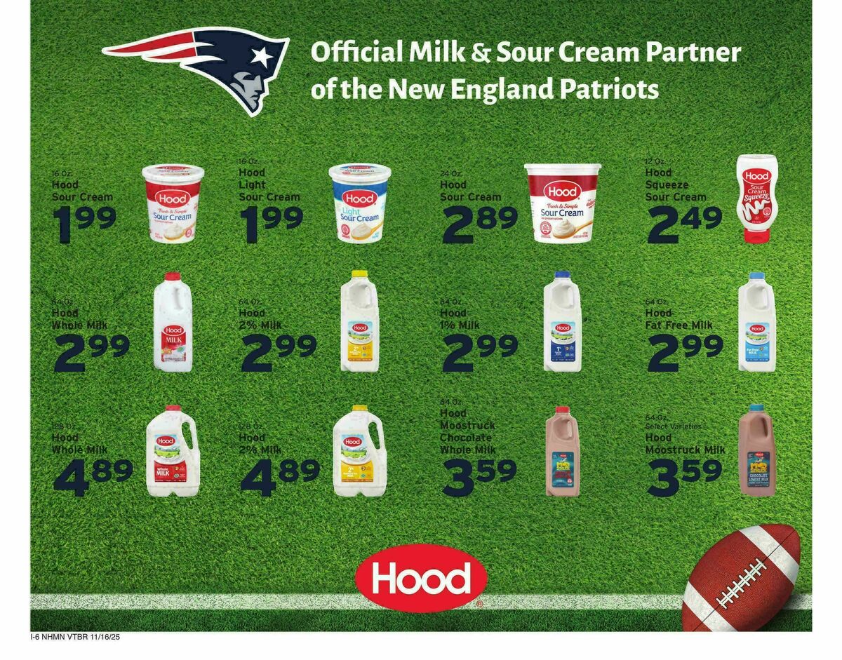 Hannaford Weekly Ad from November 16