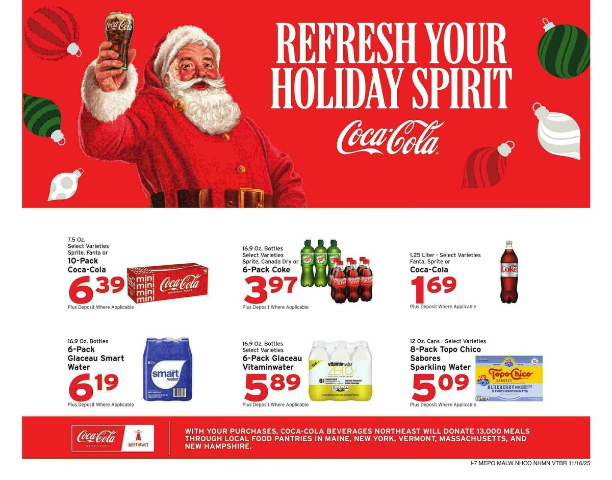 Hannaford Weekly Ad from November 16