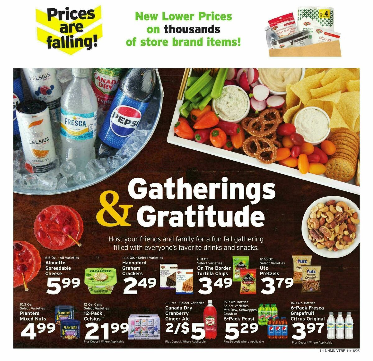 Hannaford Weekly Ad from November 16