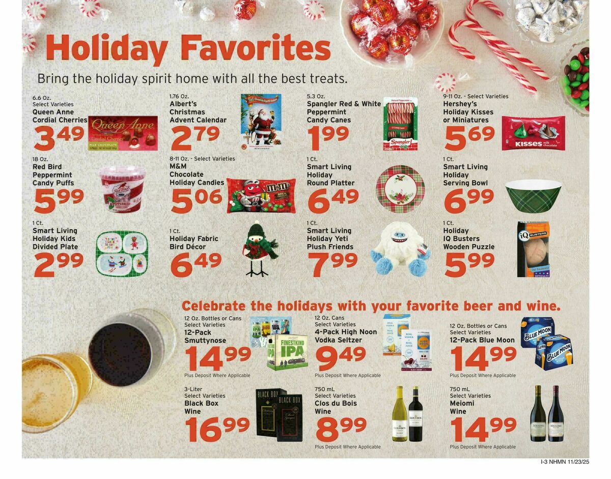Hannaford Weekly Ad from November 23