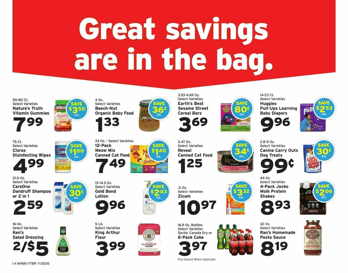 Hannaford Weekly Ad from November 23