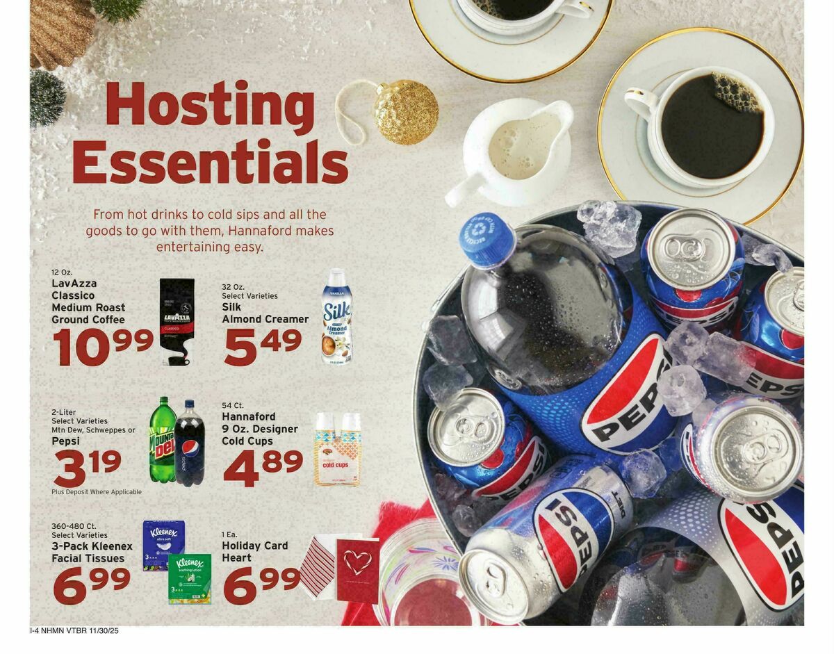 Hannaford Weekly Ad from November 30