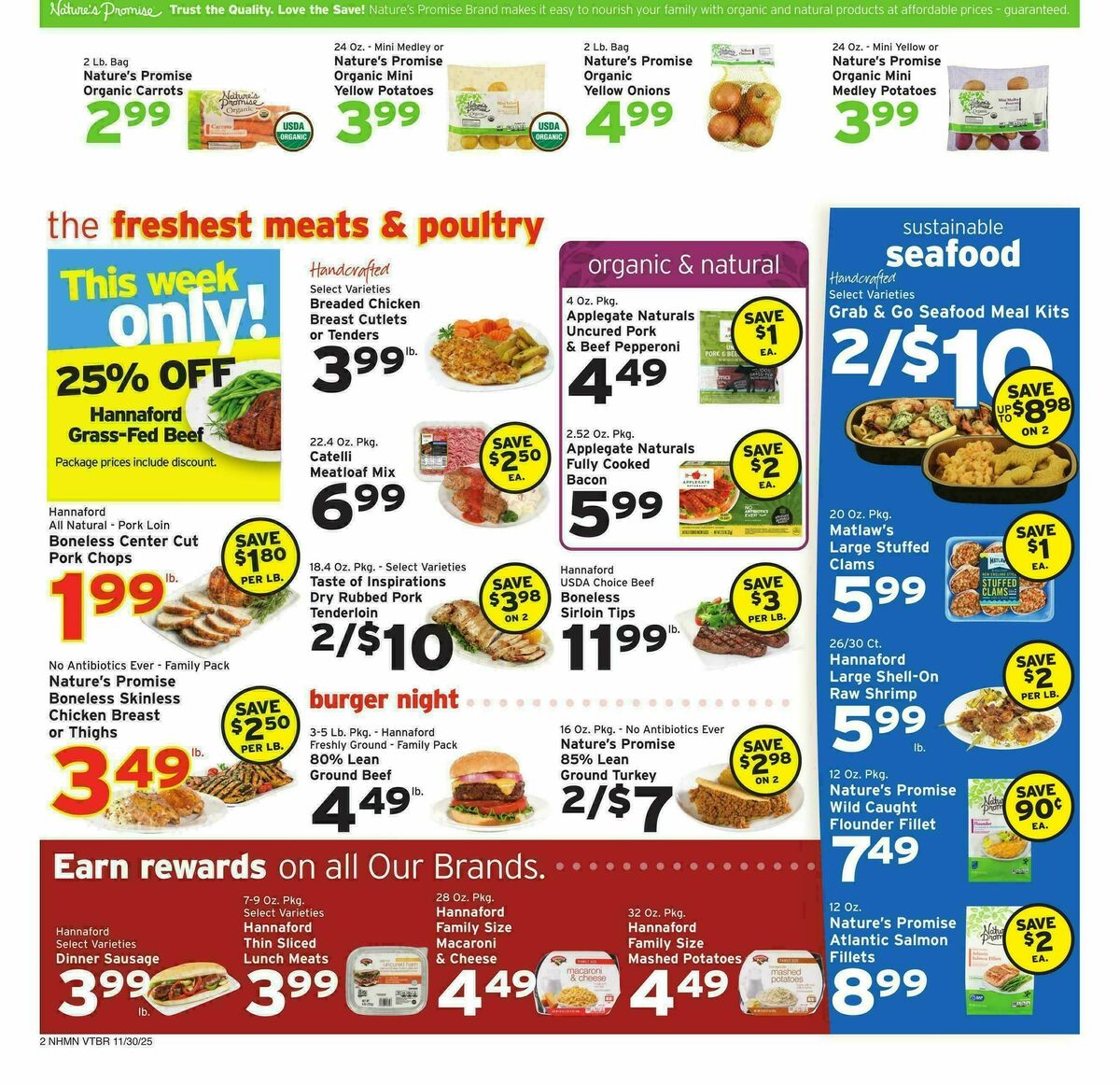 Hannaford Weekly Ad from November 30