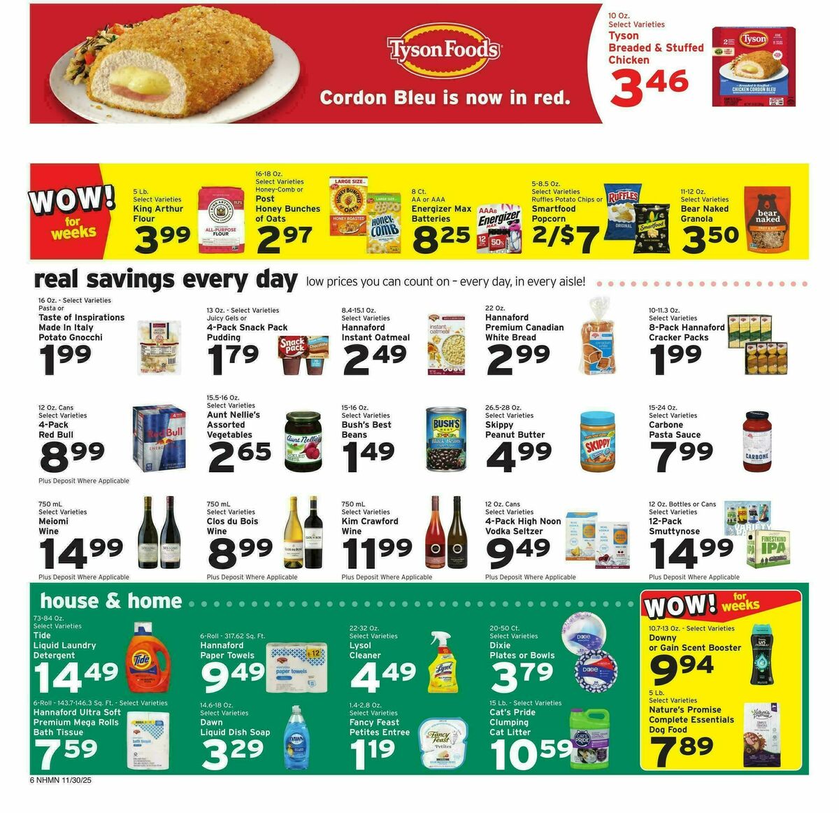 Hannaford Weekly Ad from November 30