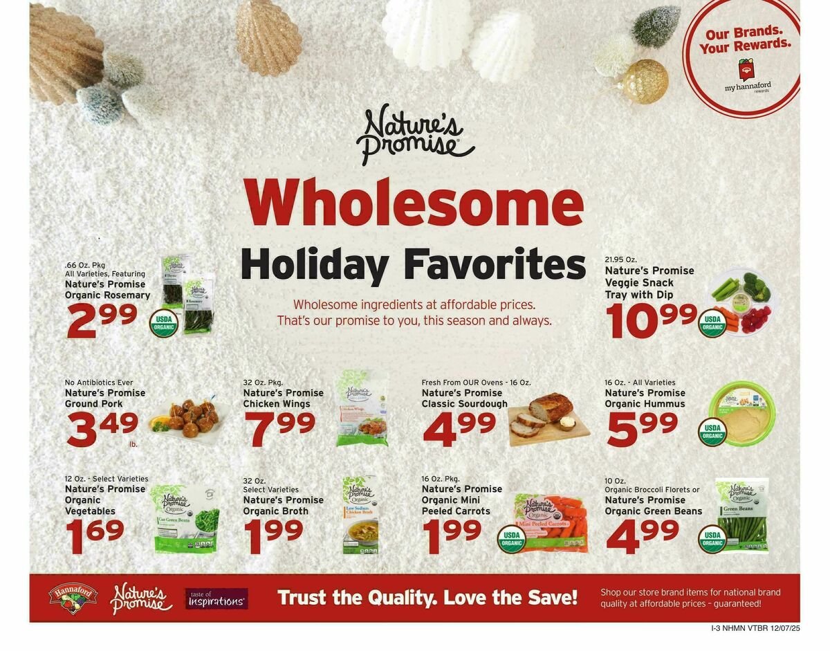 Hannaford Weekly Ad from December 7