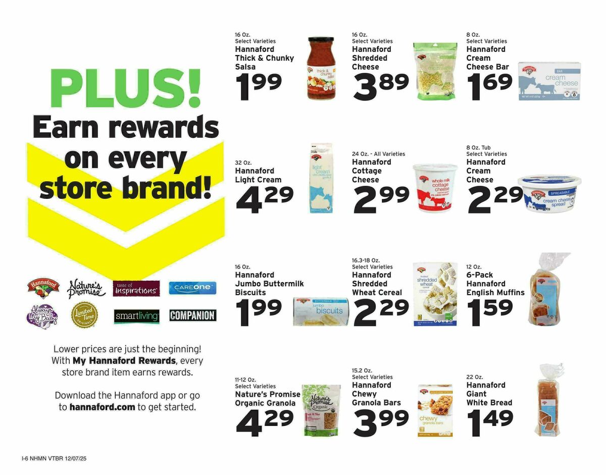 Hannaford Weekly Ad from December 7