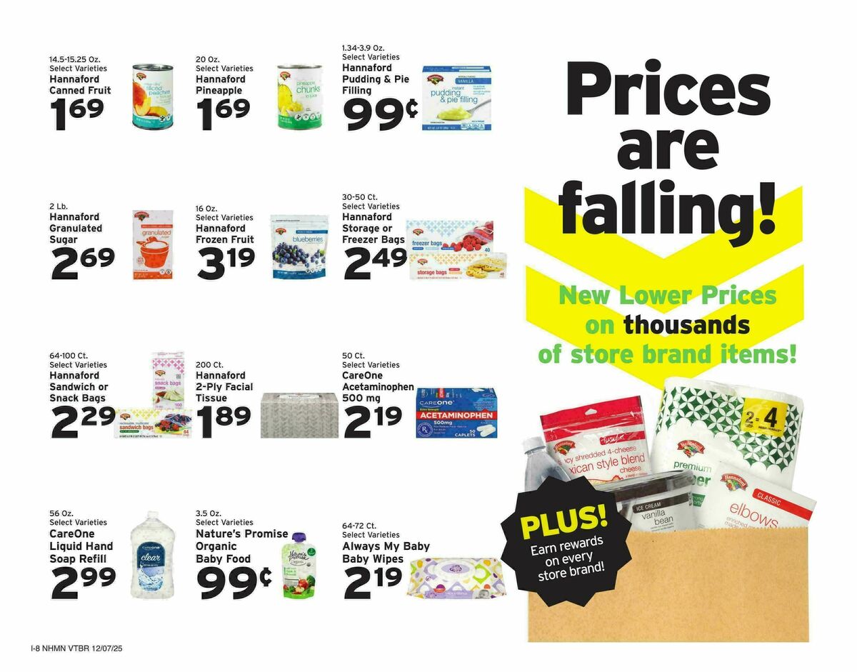Hannaford Weekly Ad from December 7