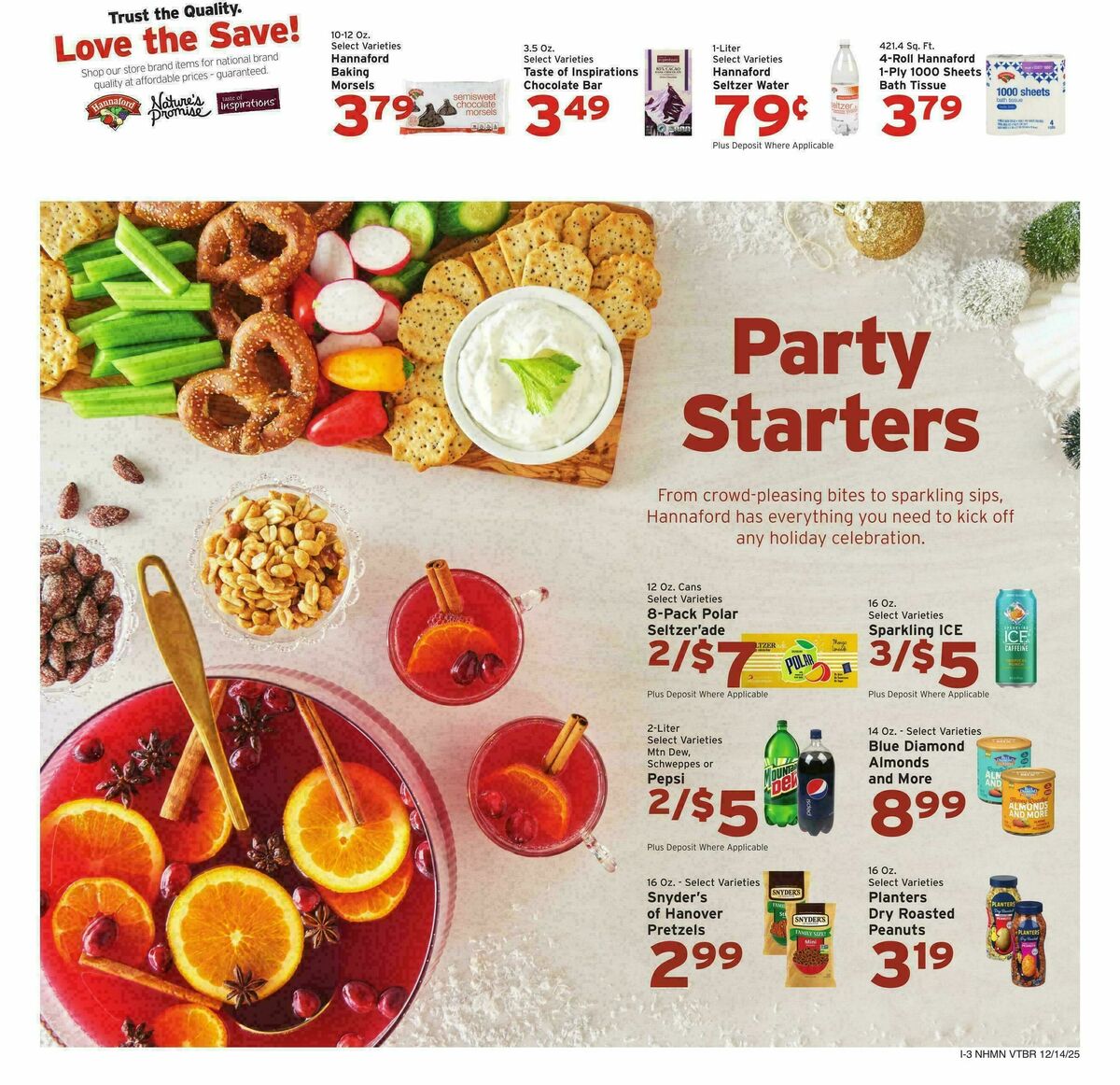 Hannaford Weekly Ad from December 14
