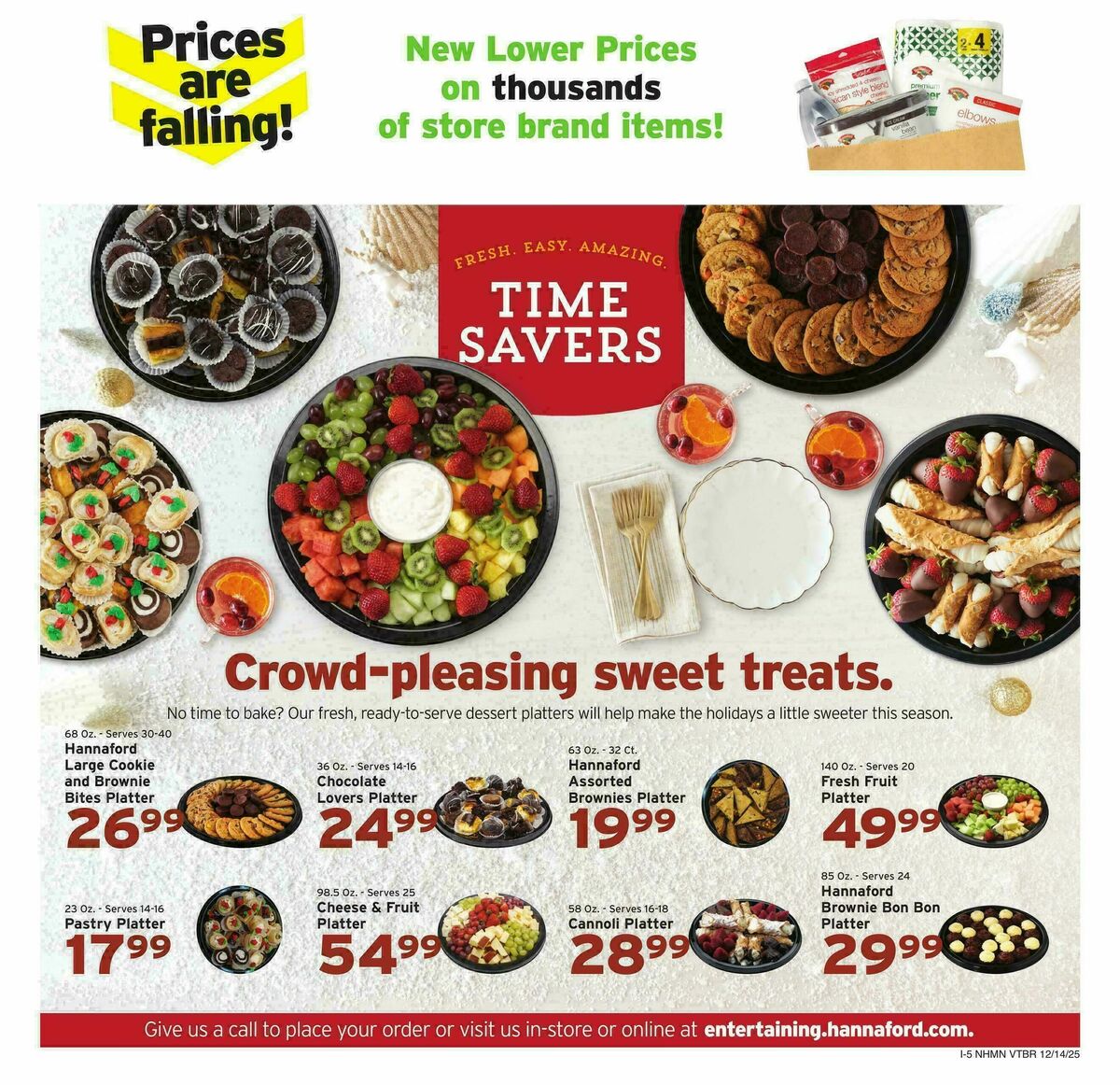 Hannaford Weekly Ad from December 14