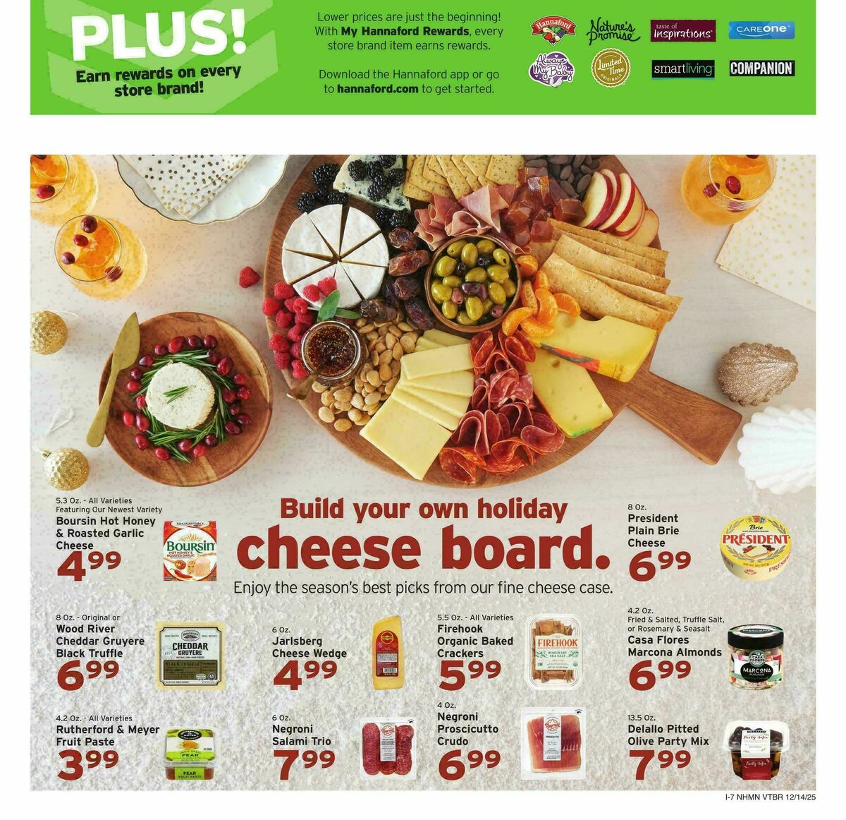 Hannaford Weekly Ad from December 14