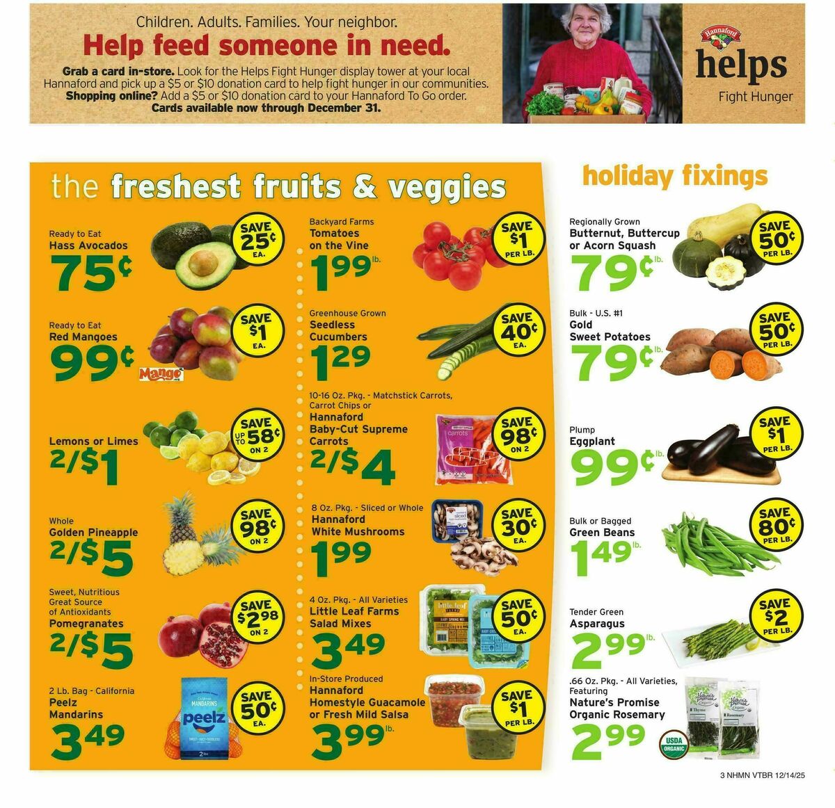 Hannaford Weekly Ad from December 14