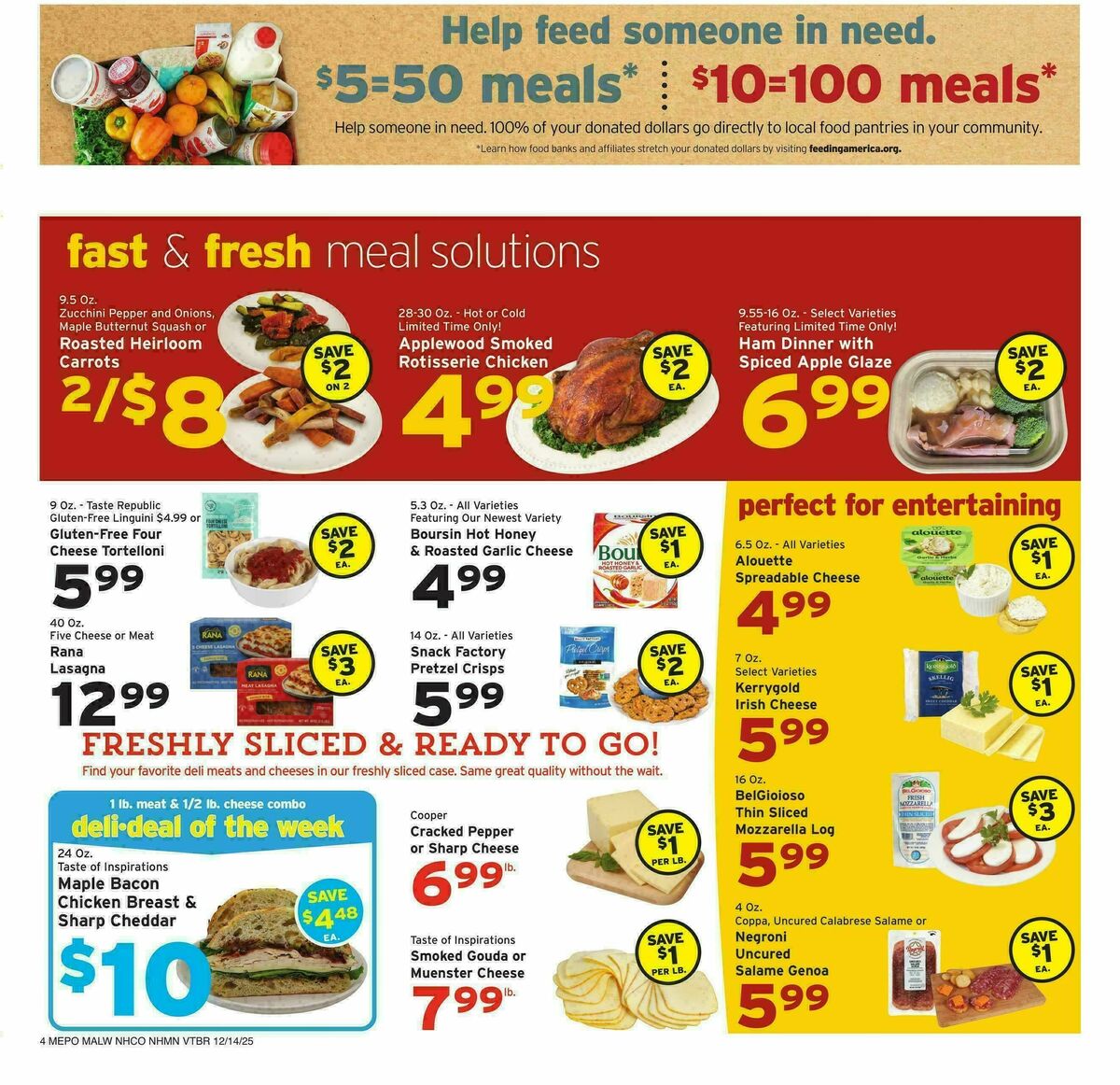 Hannaford Weekly Ad from December 14