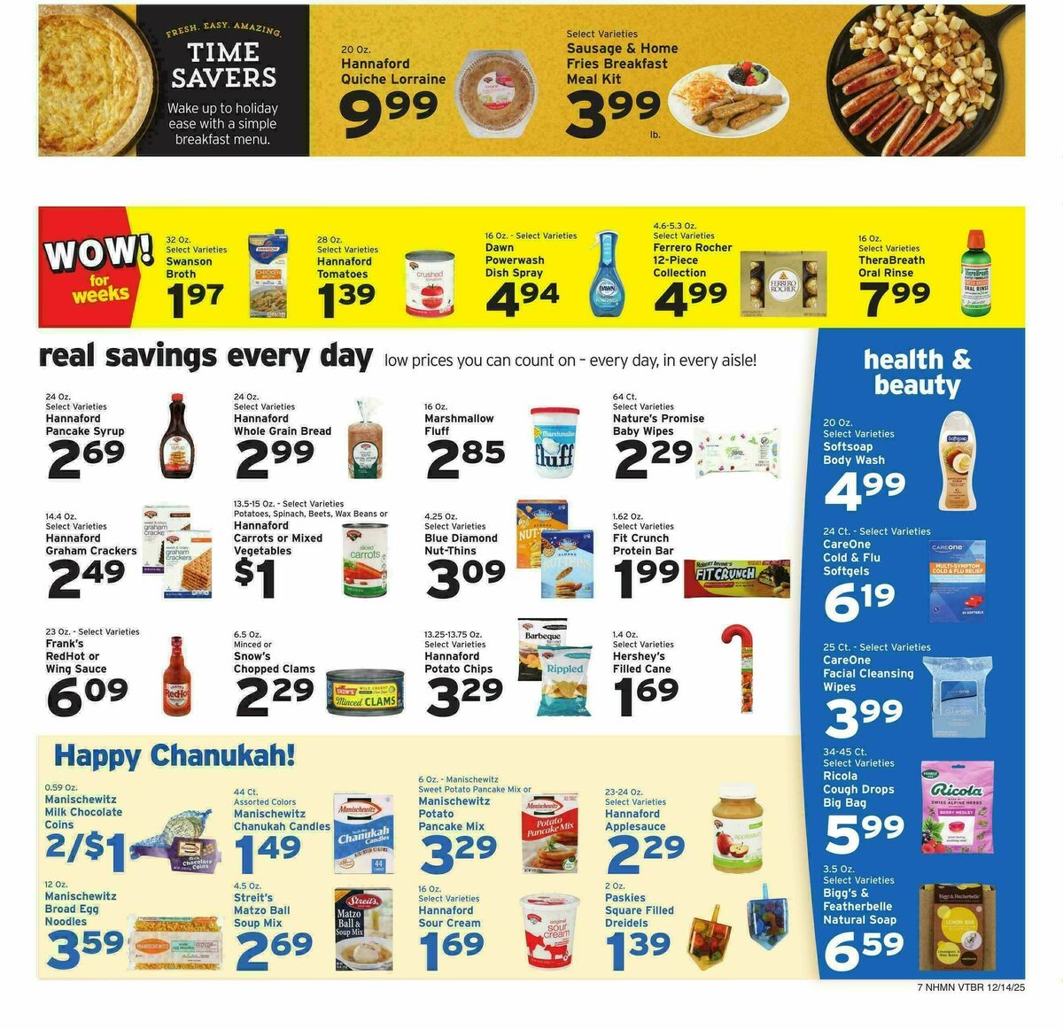 Hannaford Weekly Ad from December 14