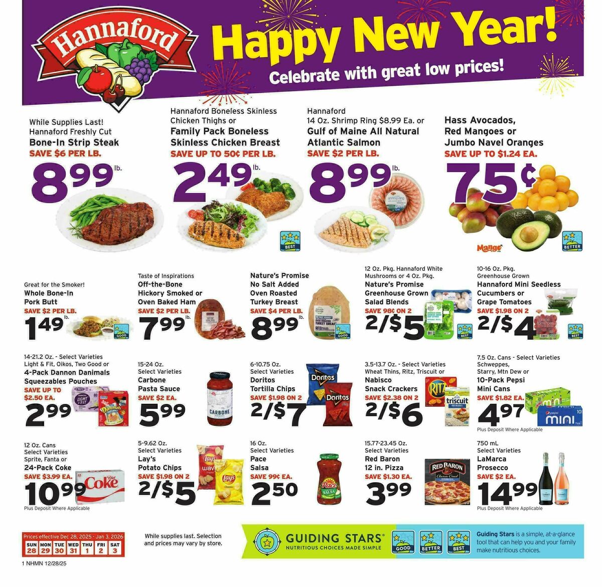 Hannaford Weekly Ad from December 28