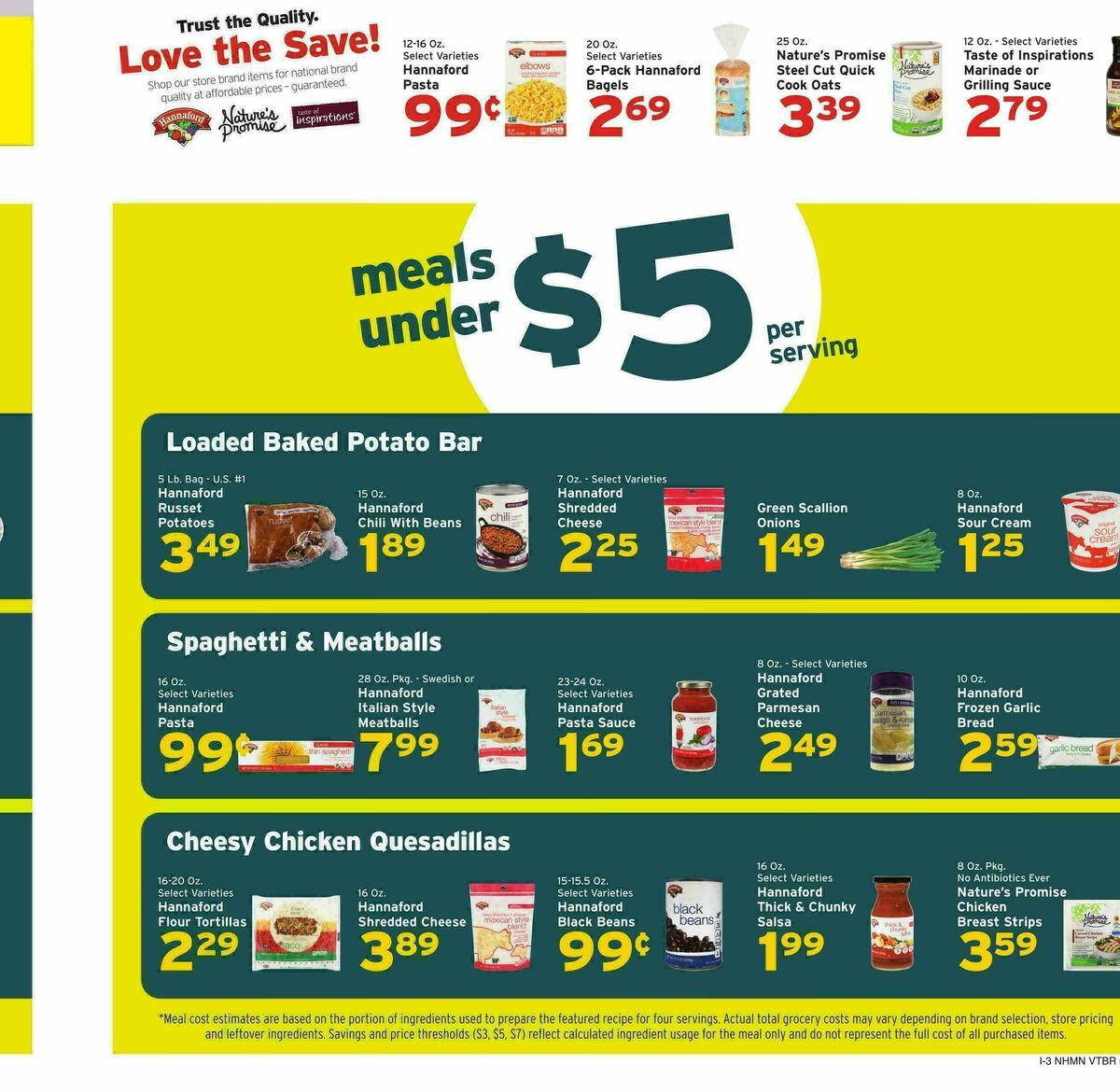 Hannaford Weekly Ad from January 11