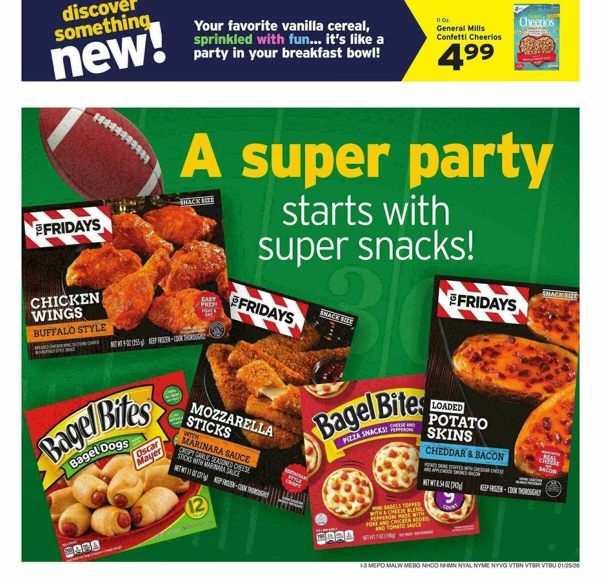 Hannaford Weekly Ad from January 25