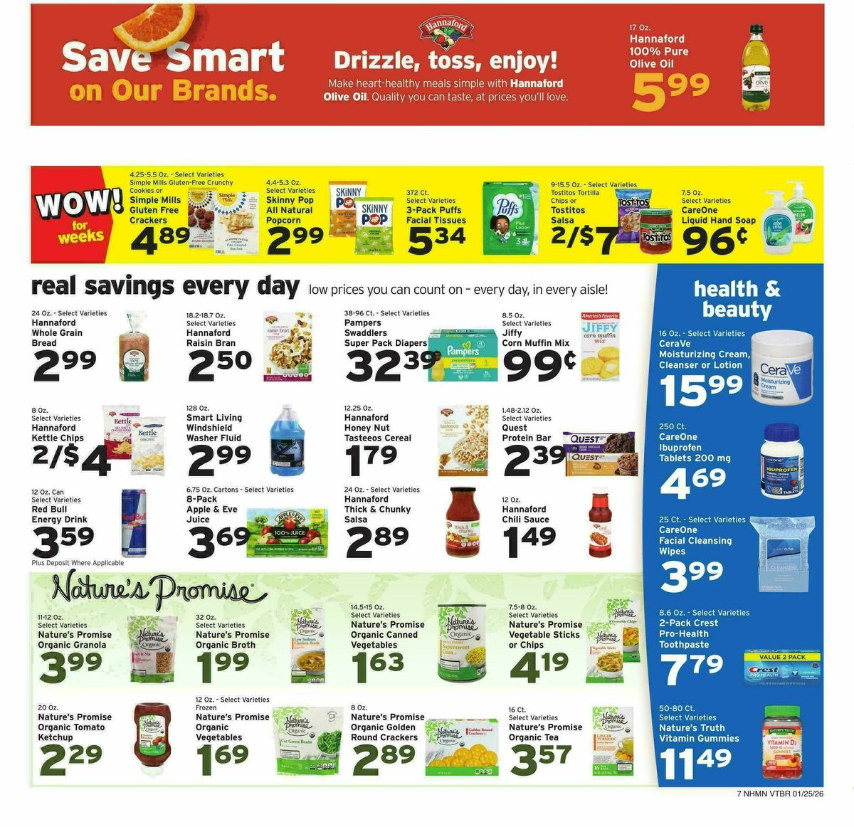 Hannaford Weekly Ad from January 25