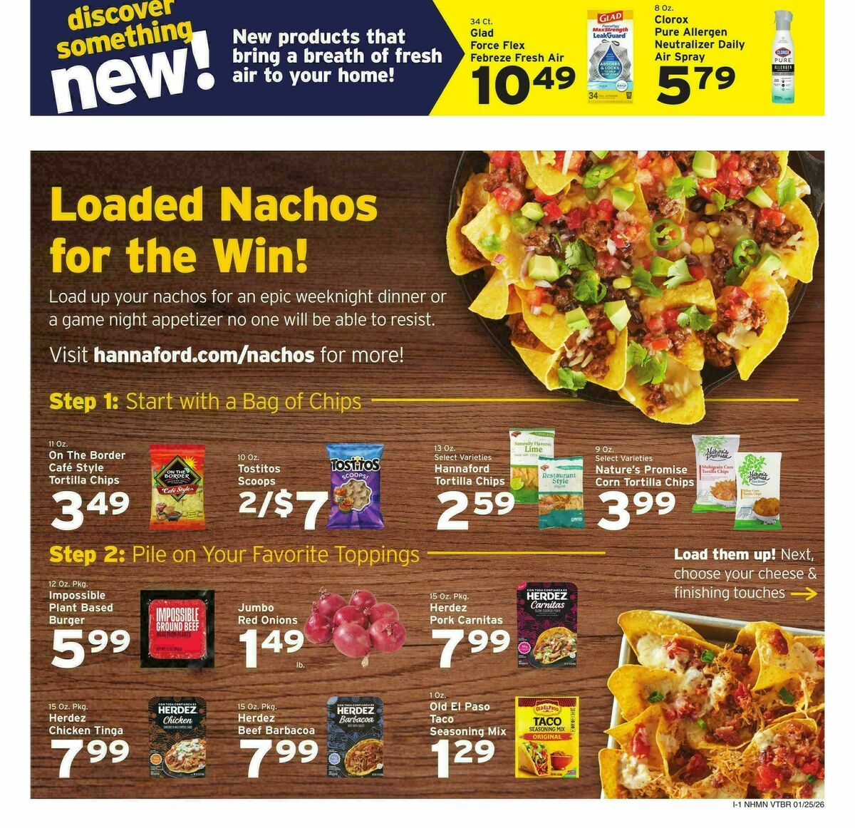 Hannaford Weekly Ad from January 25
