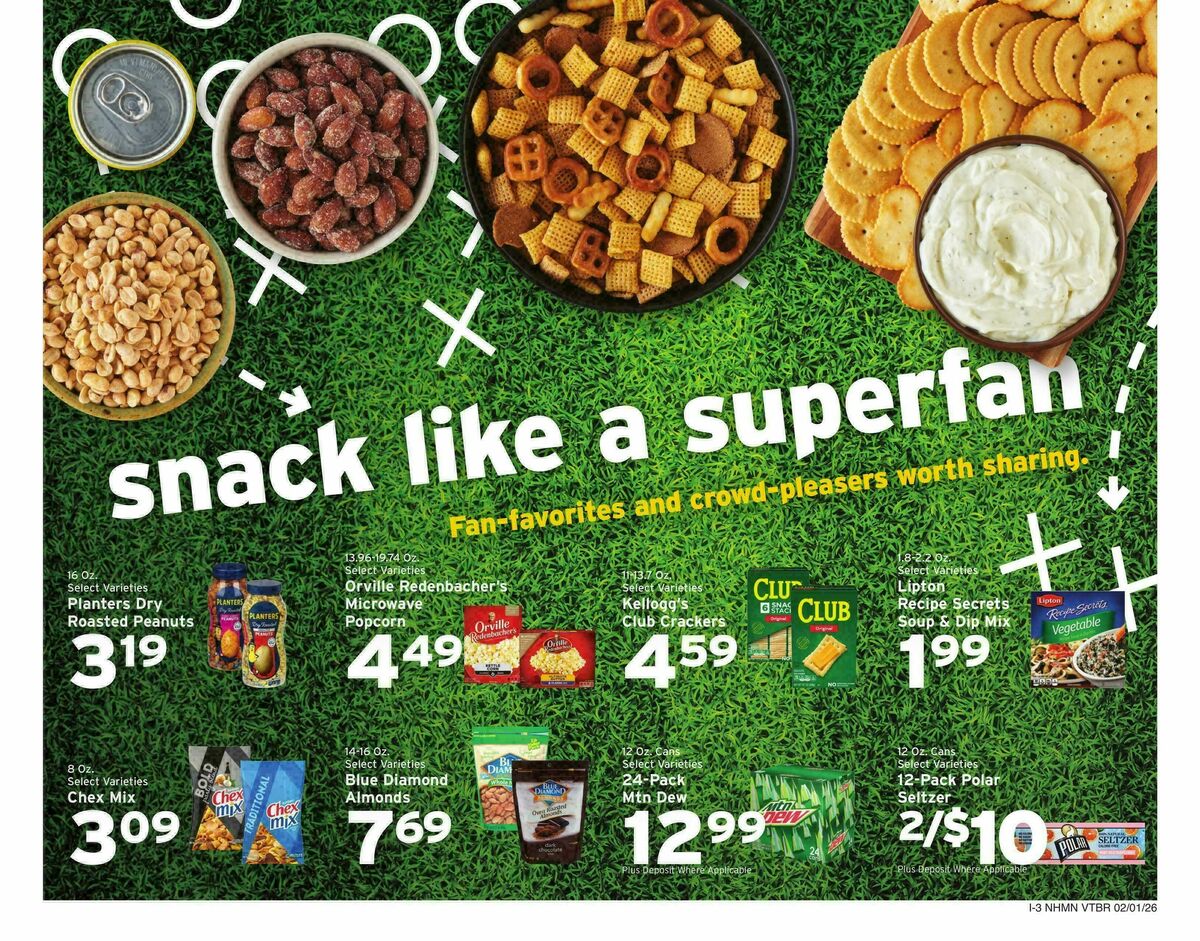 Hannaford Weekly Ad from February 1
