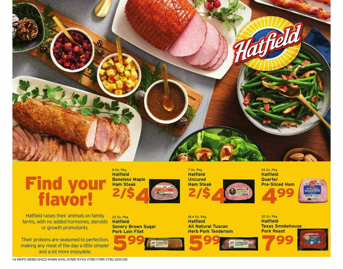 Hannaford Weekly Ad from February 1