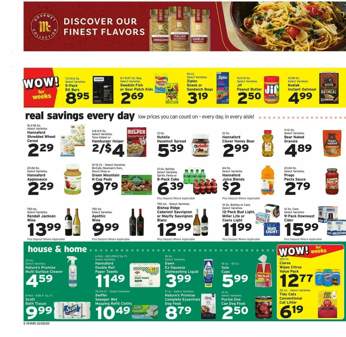 Hannaford Weekly Ad from February 8