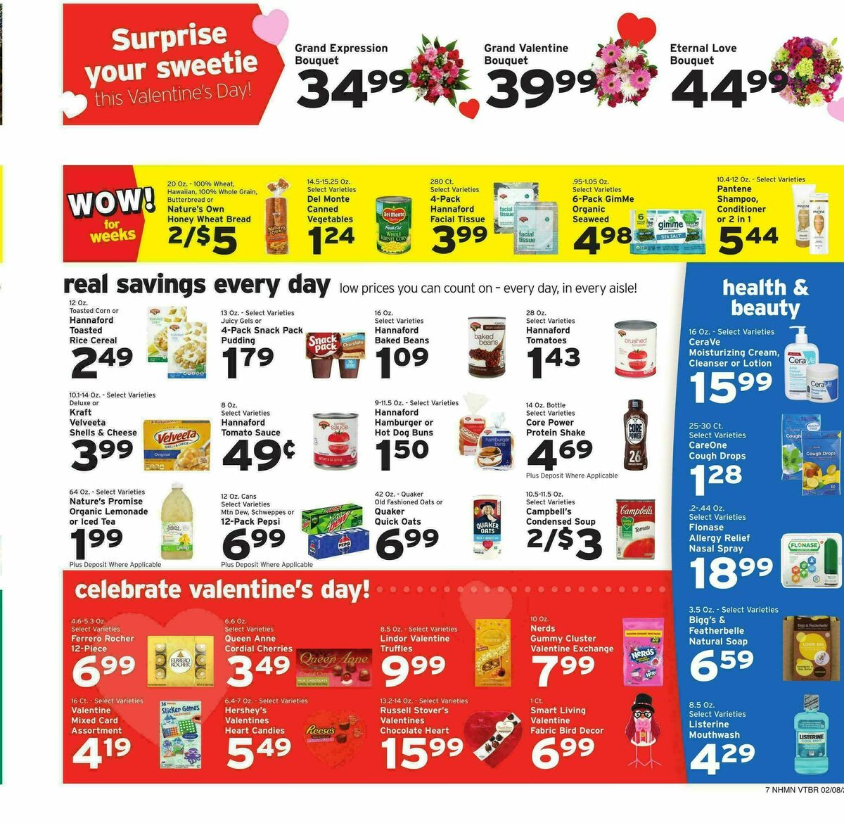 Hannaford Weekly Ad from February 8