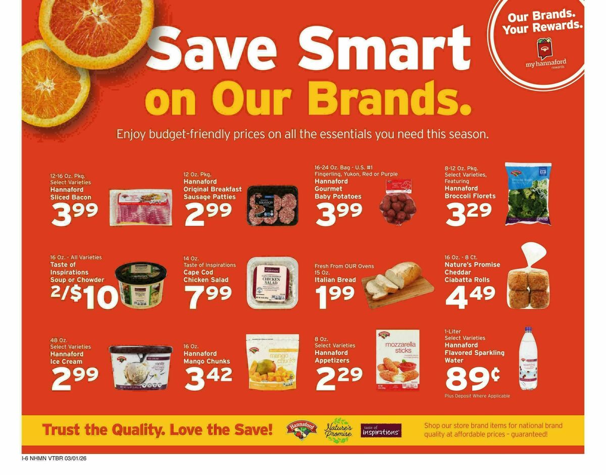 Hannaford Weekly Ad from March 1