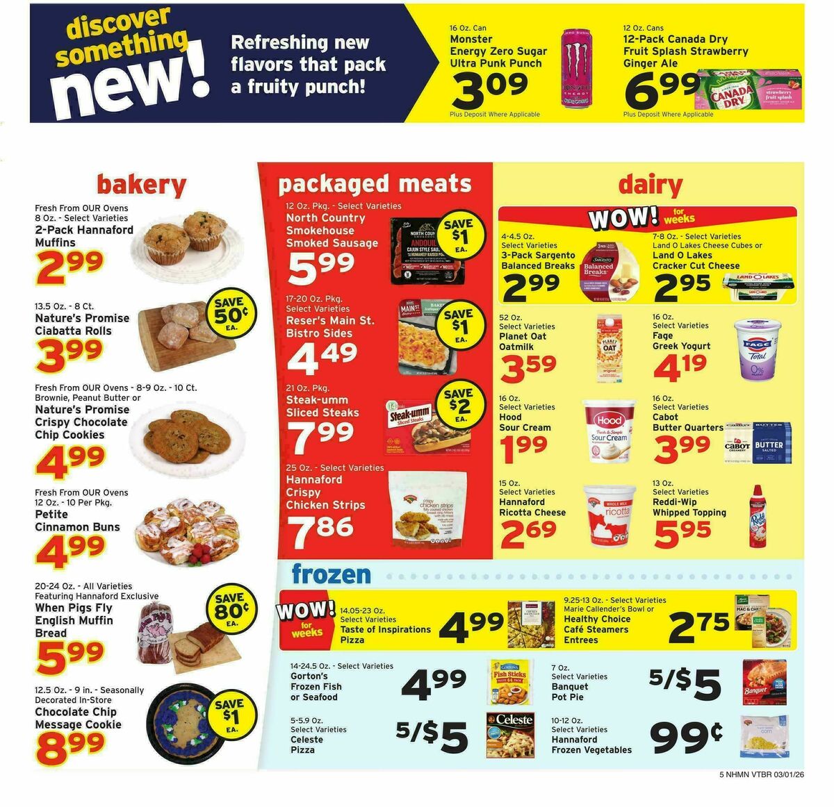 Hannaford Weekly Ad from March 1