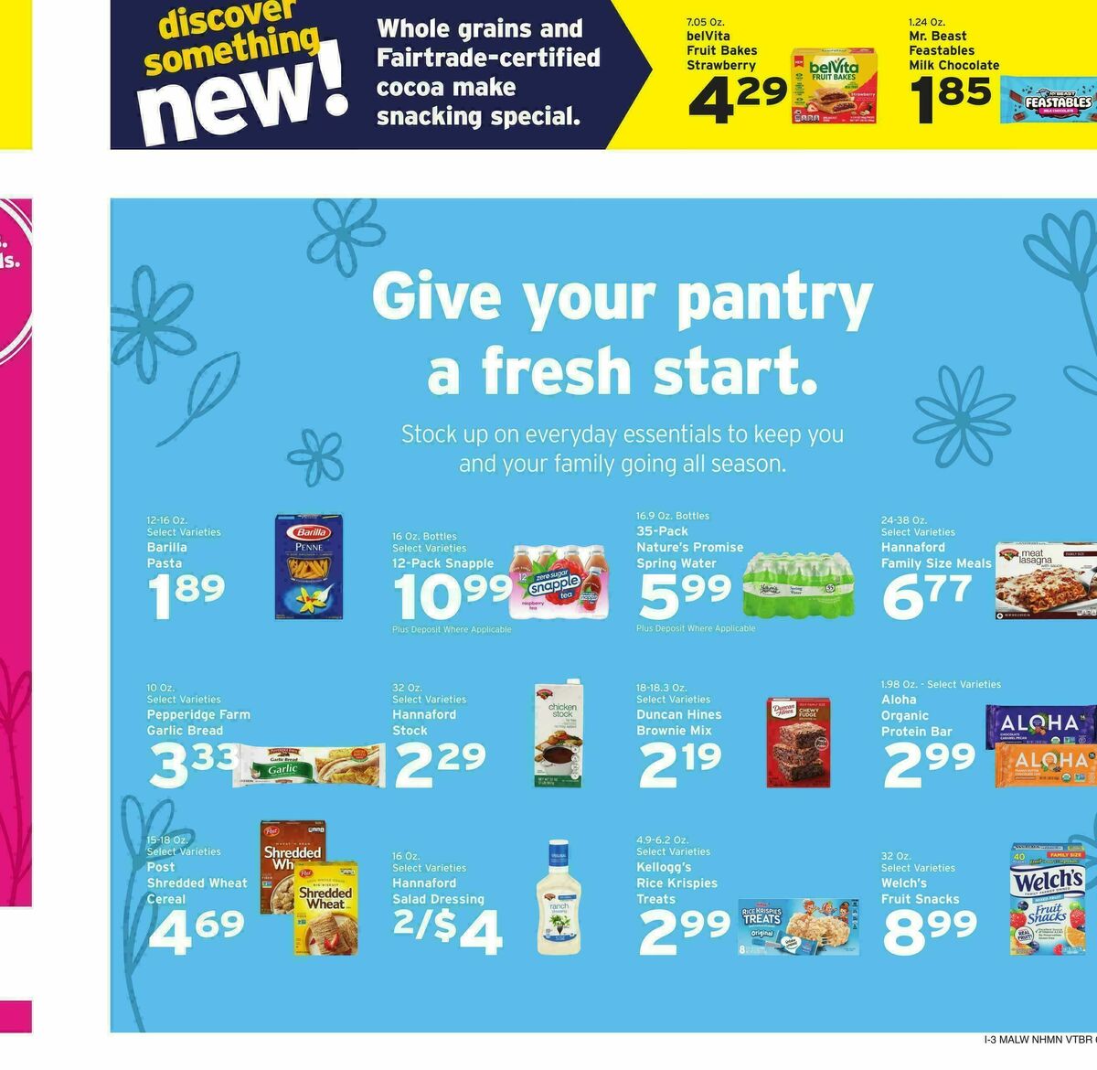 Hannaford Weekly Ad from March 22
