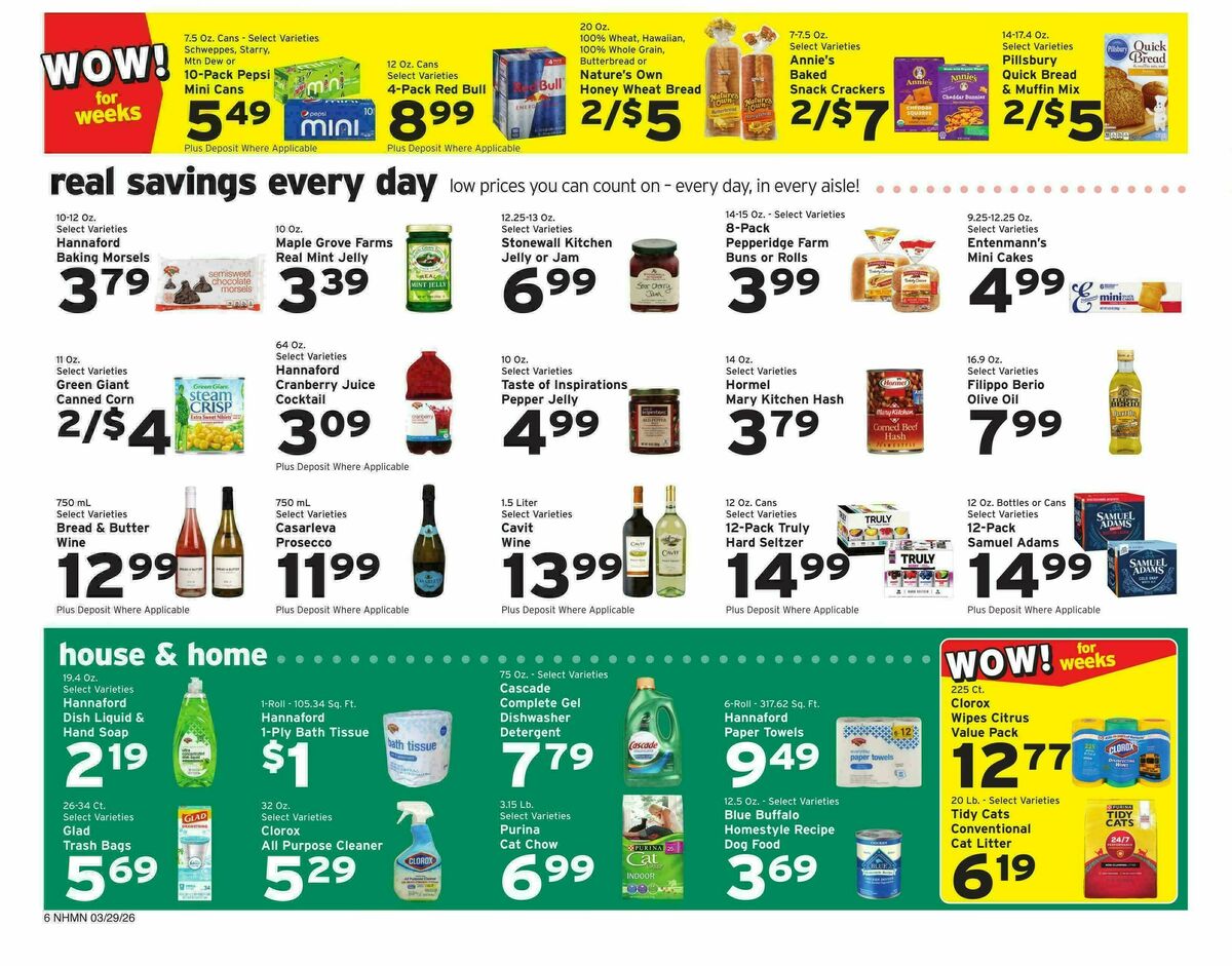 Hannaford Weekly Ad from March 29