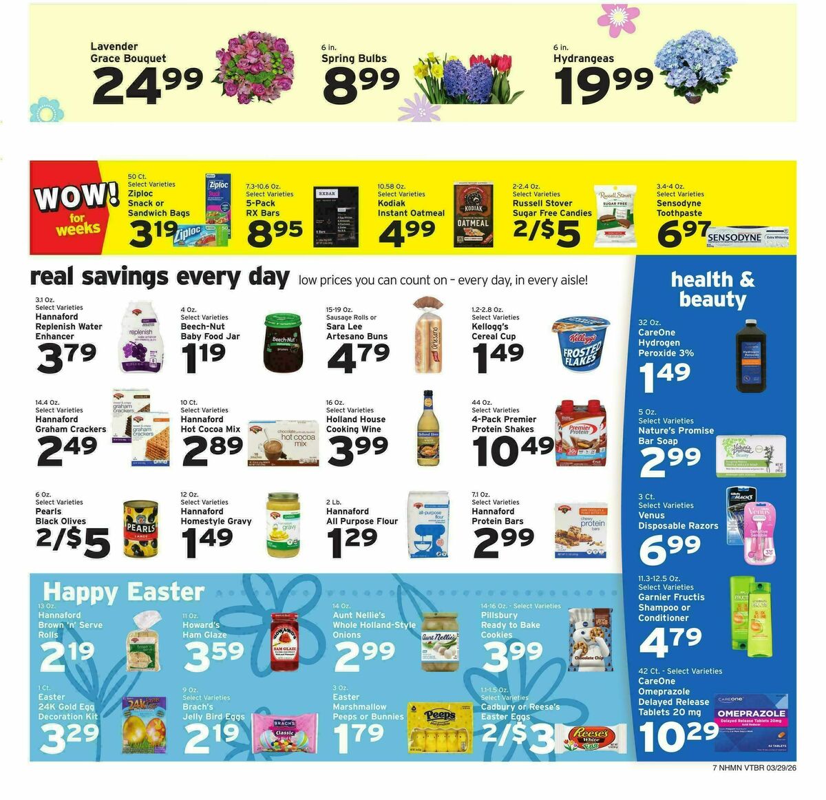 Hannaford Weekly Ad from March 29