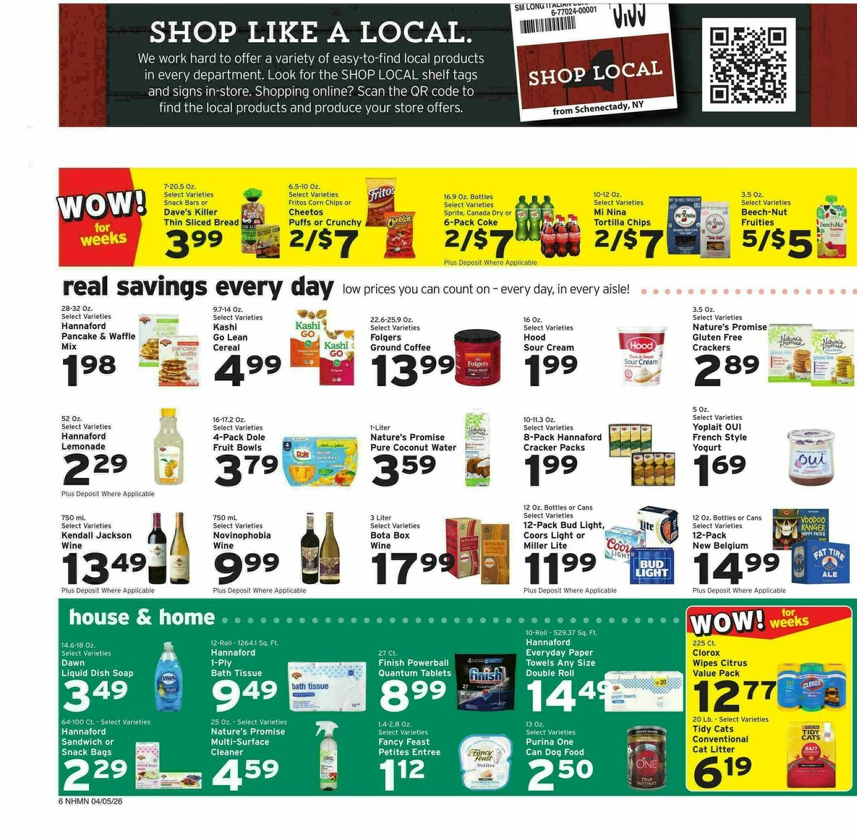 Hannaford Weekly Ad from April 5