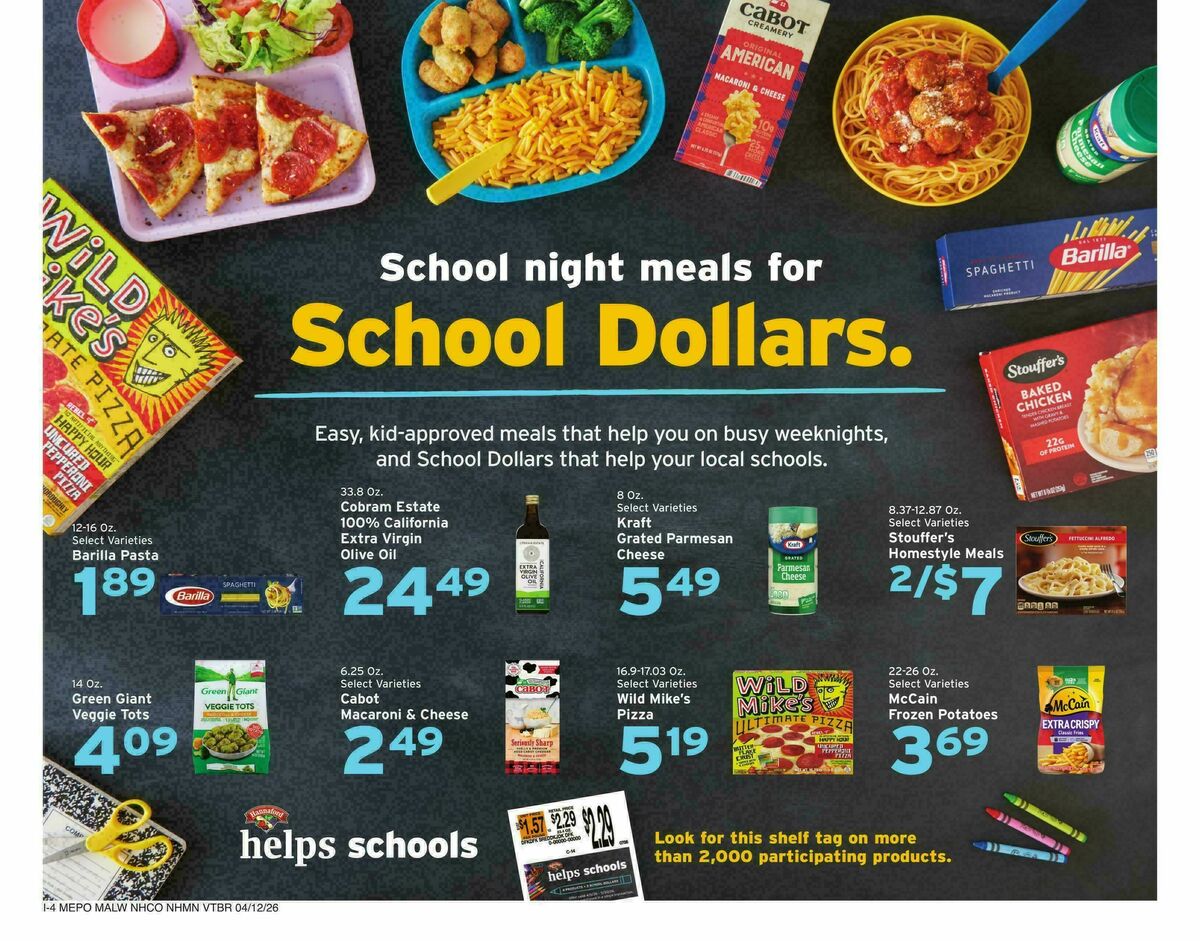 Hannaford Weekly Ad from April 12