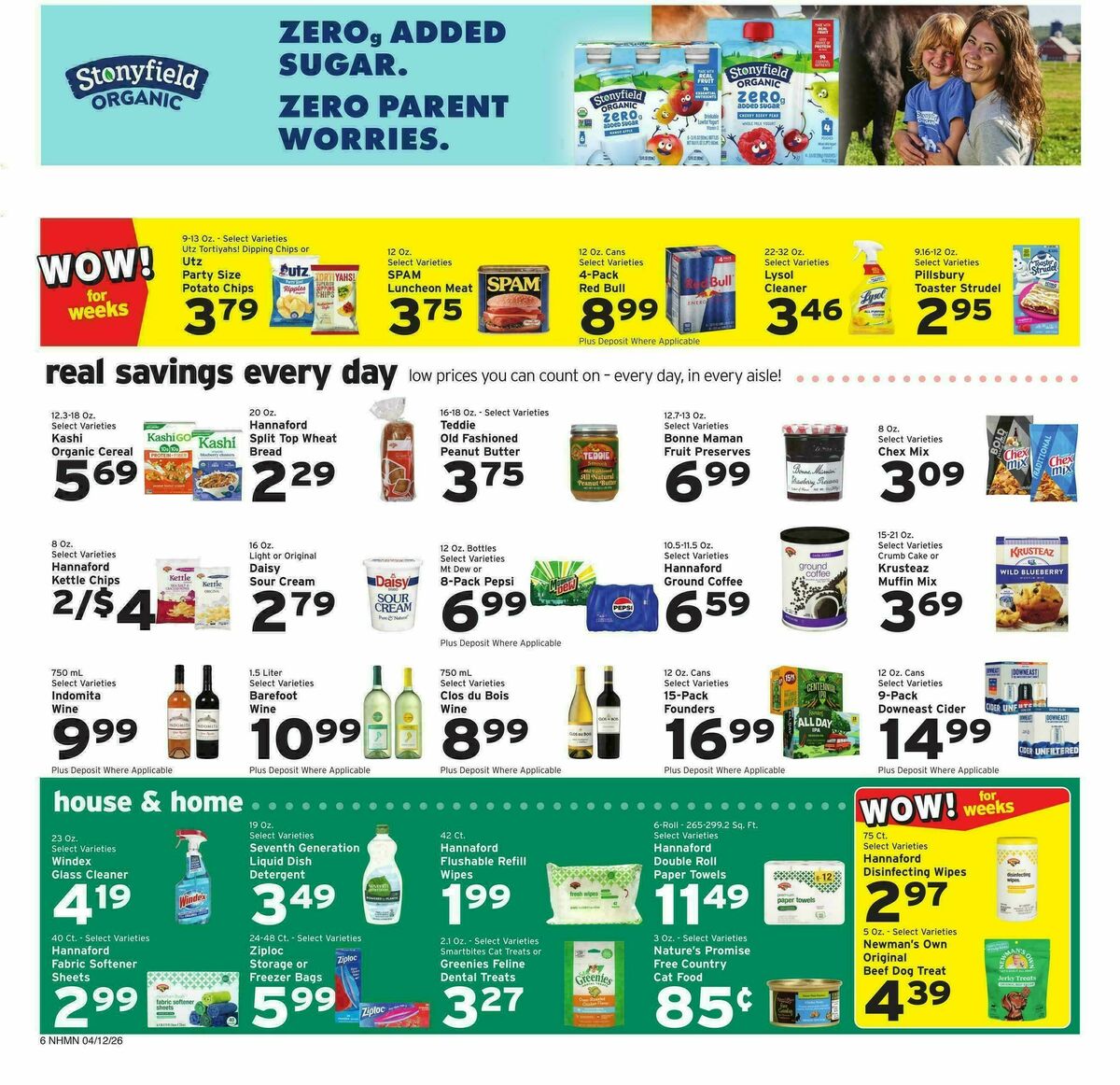 Hannaford Weekly Ad from April 12