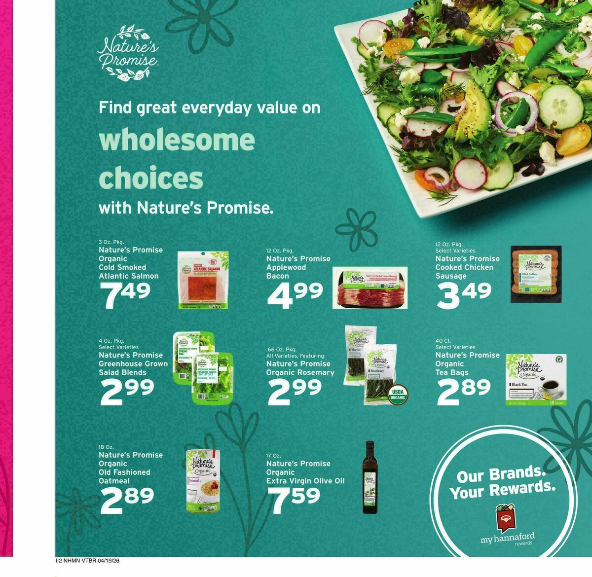 Hannaford Weekly Ad from April 19