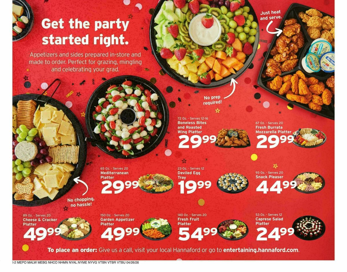 Hannaford Weekly Ad from April 26