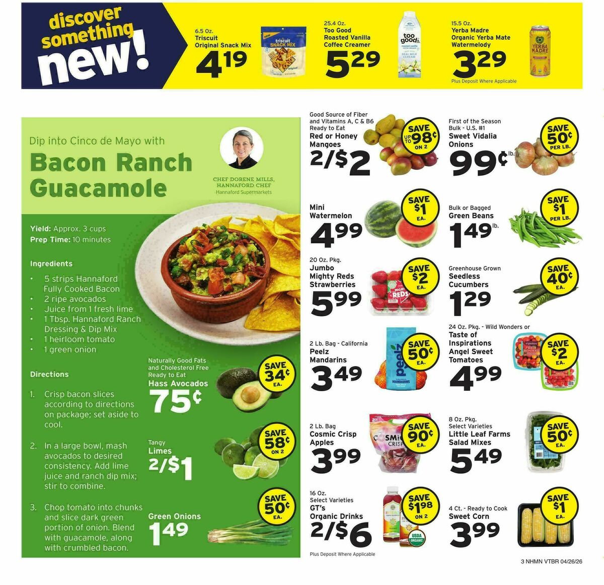 Hannaford Weekly Ad from April 26