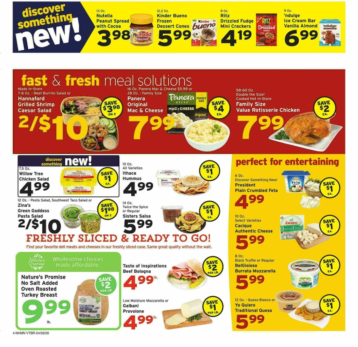 Hannaford Weekly Ad from April 26