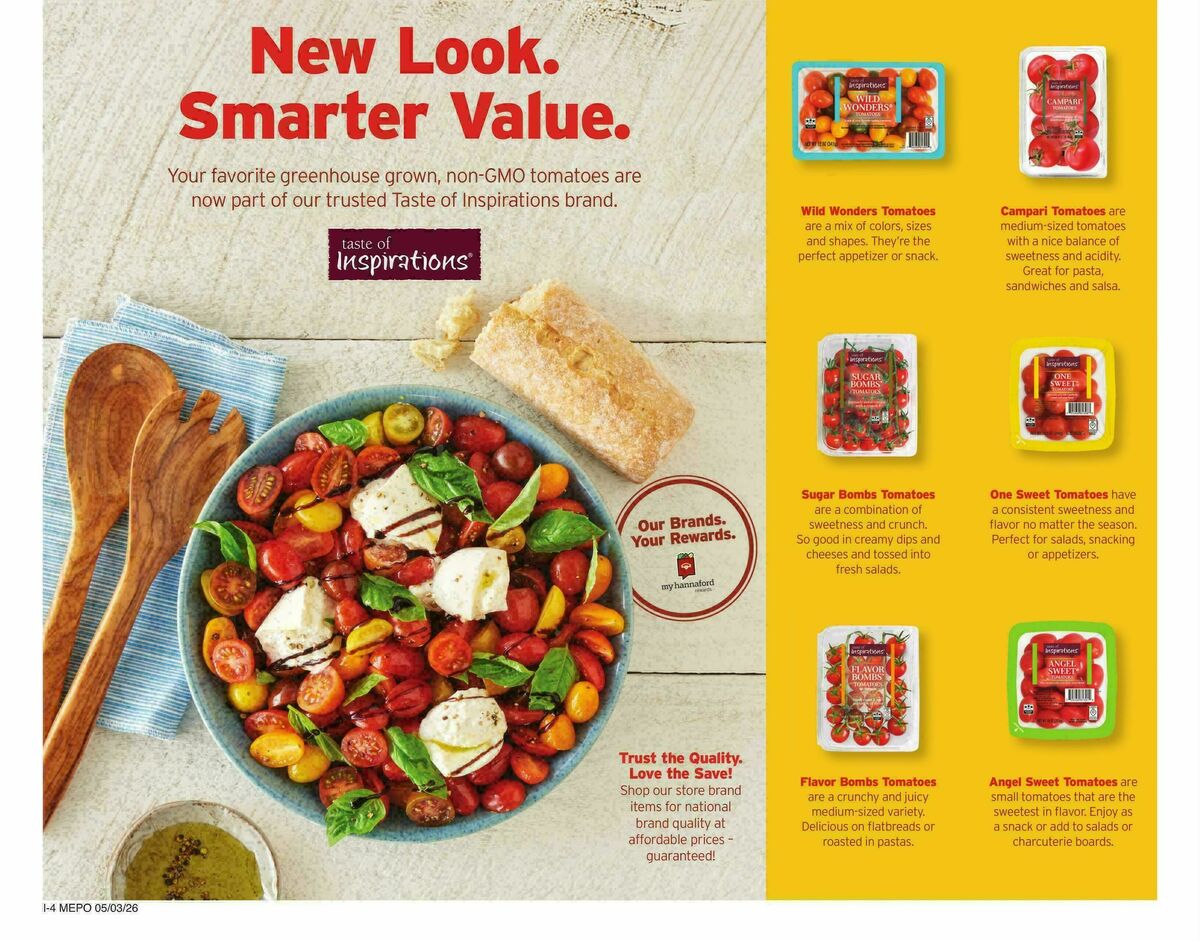 Hannaford Weekly Ad from May 3