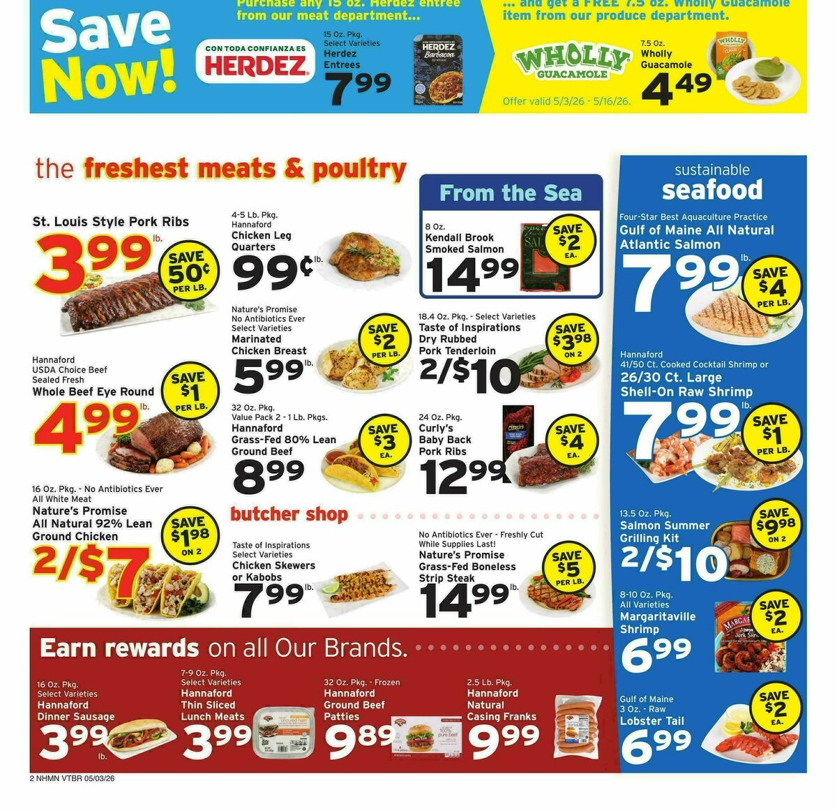 Hannaford Weekly Ad from May 3