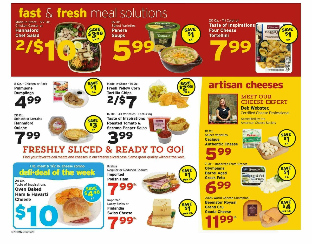 Hannaford Weekly Ad from May 3