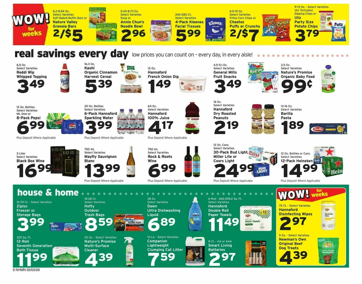 Hannaford Weekly Ad from May 3