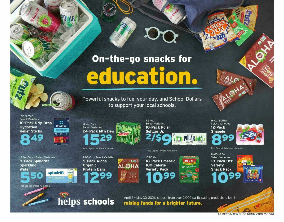 Hannaford Weekly Ad from May 10